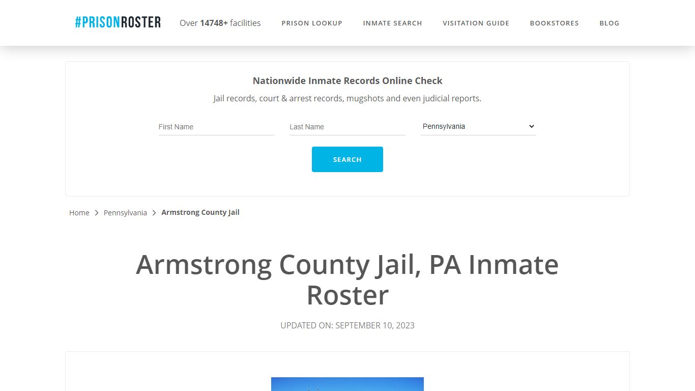 Armstrong County Jail, PA Inmate Roster - Prisonroster